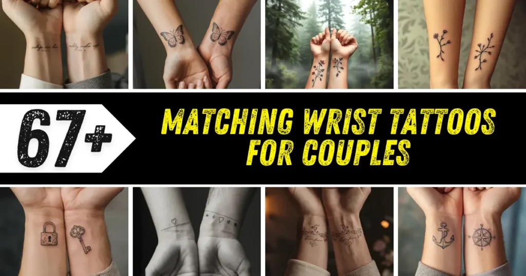 Matching Wrist Tattoos for Couples