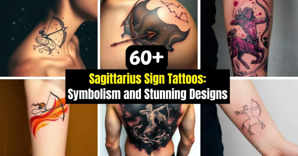 Sagittarius Sign Tattoos