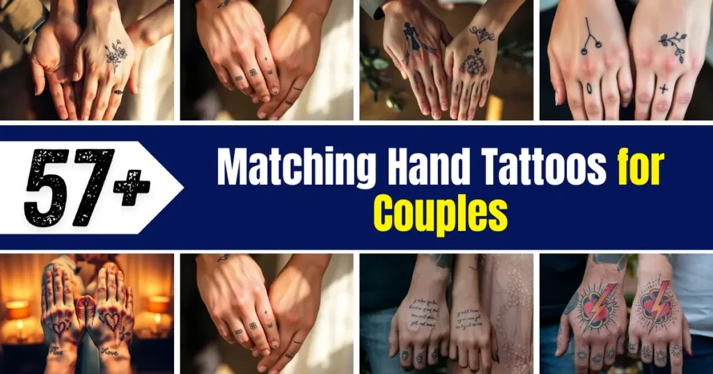 Matching Hand Tattoos for Couples